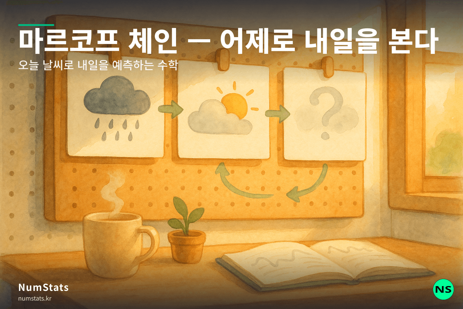 마르코프 체인 입문 — 구글 페이지랭크의 핵심 알고리즘